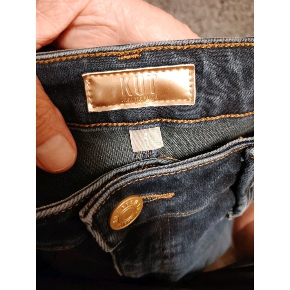 Kut From The Kloth Charlize Cigarette Leg Jeans High Rise Blue Size 4 28 X 27 - Picture 4 of 9